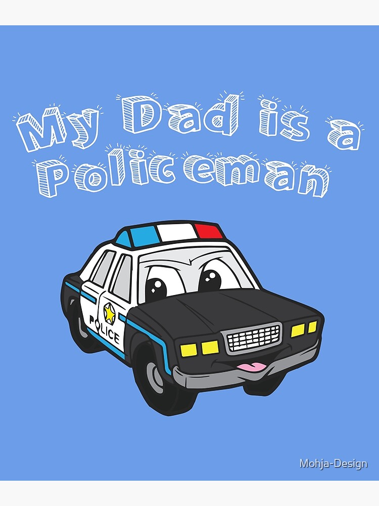 Printable Police Car For Dad