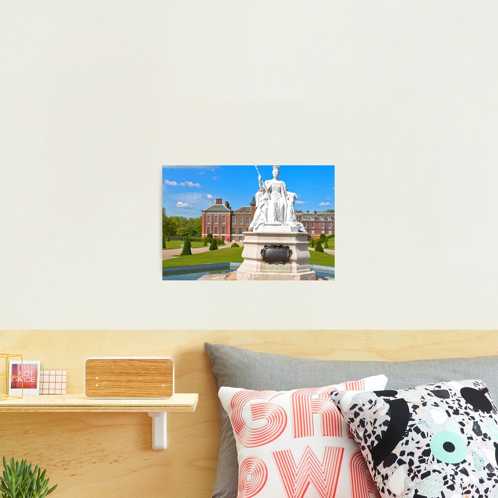 Queen Victoria at Kensington Photographic Print