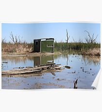 Gwydir Wetlands SCA Bird Hide Poster