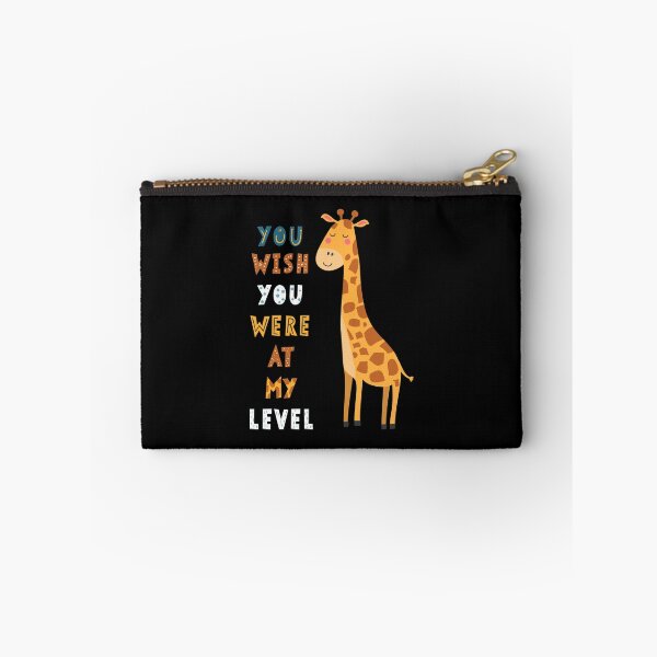 Item preview, You Wish You Were At My Level Funny Giraffe Cocky  designed and sold by noirty.