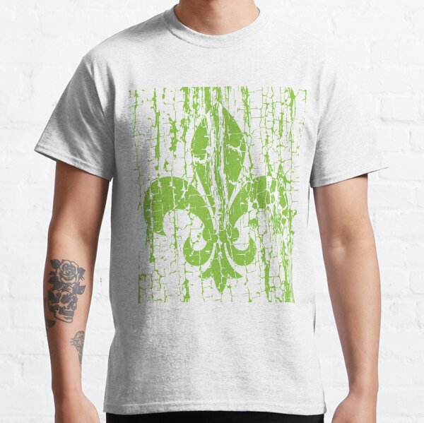 Item preview, Mardi Gras. Heraldic lily green designed and sold by Julia Faranchuk.
