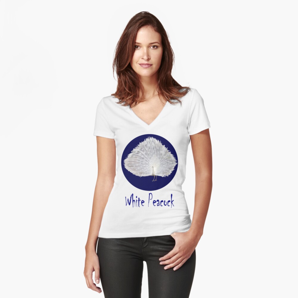 Item preview, Fitted V-Neck T-Shirt designed and sold by windana1.