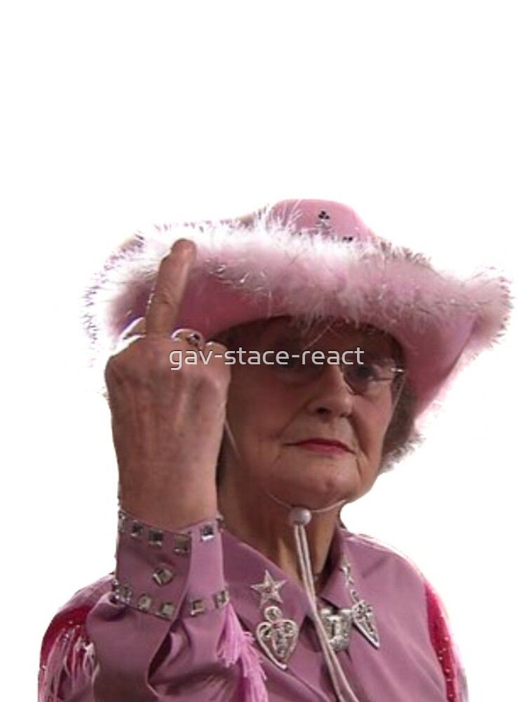Doris Gavin & Stacey Middle Finger by gav-stace-react