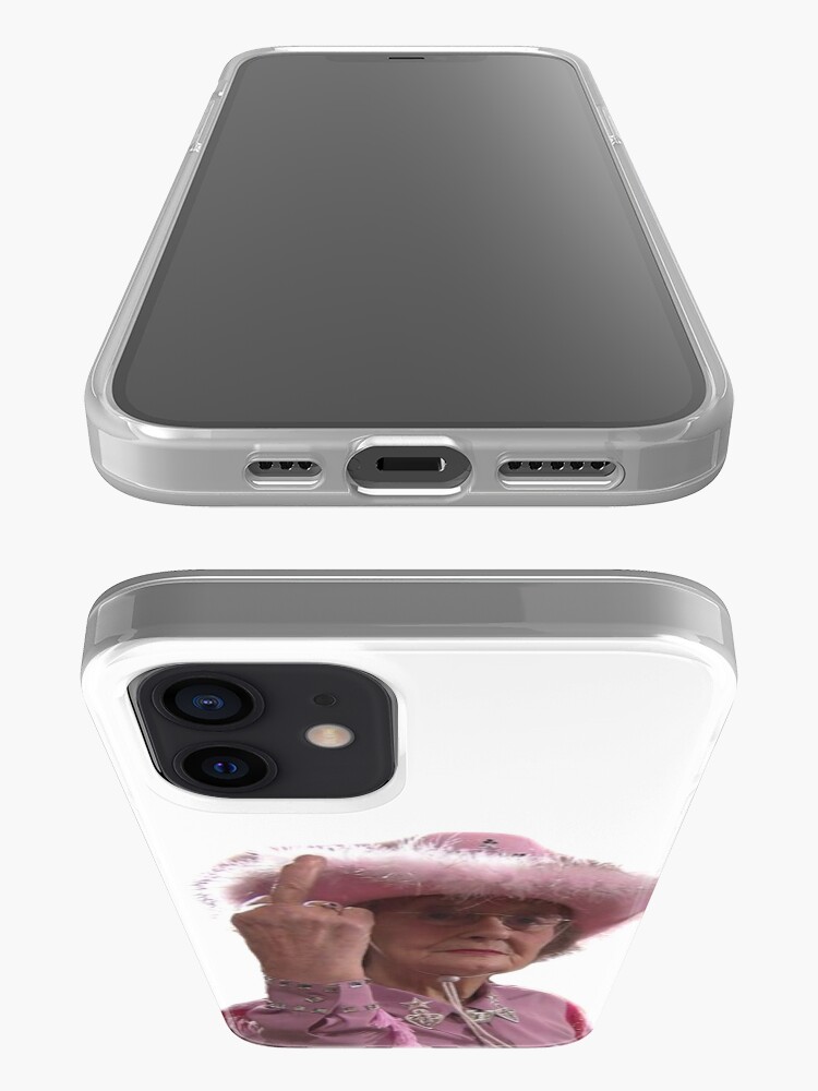 Alternate view of Doris Gavin & Stacey Middle Finger iPhone Case & Cover