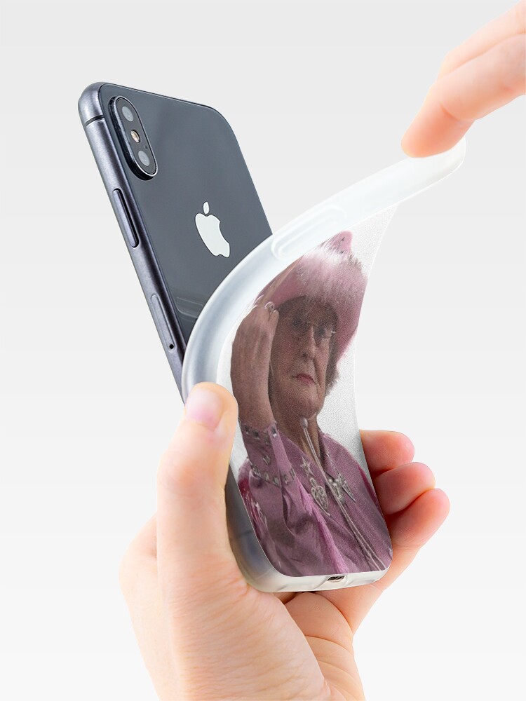 Alternate view of Doris Gavin & Stacey Middle Finger iPhone Case & Cover