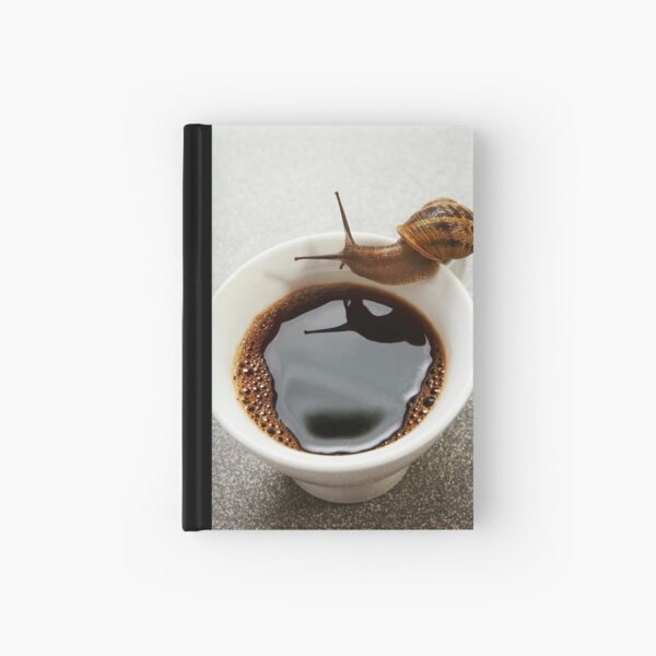 Morning thirst Hardcover Journal