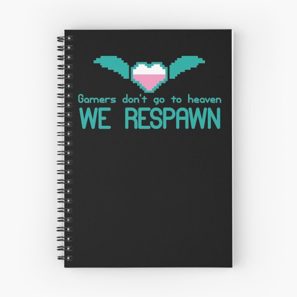 Item preview, Gamers don't go to HEAVEN they RESPAWN designed and sold by jazzydevil.