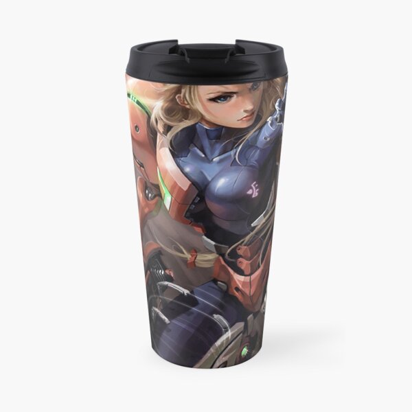 Zero Suit Samus Out Of The Varia Suit Travel Mug