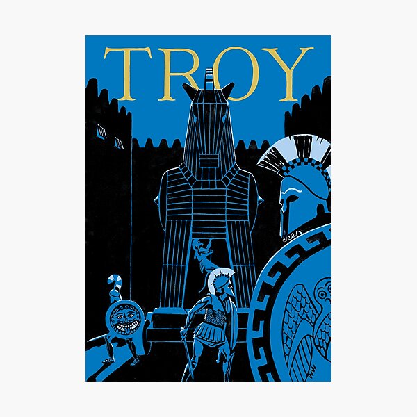 Troy - the Trojan Horse Photographic Print
