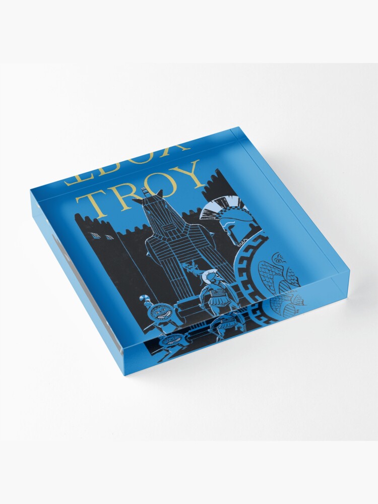 Alternate view of Troy - the Trojan Horse Acrylic Block