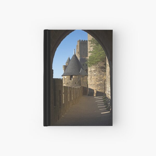 Carcassonne castle Hardcover Journal