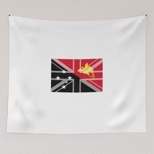 Item preview, Papua New Guinea UK Flag Immigration Nationality Design designed and sold by GetItGiftIt.