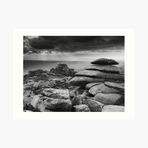 On Roughtor West, Bodmin Moor Art Print