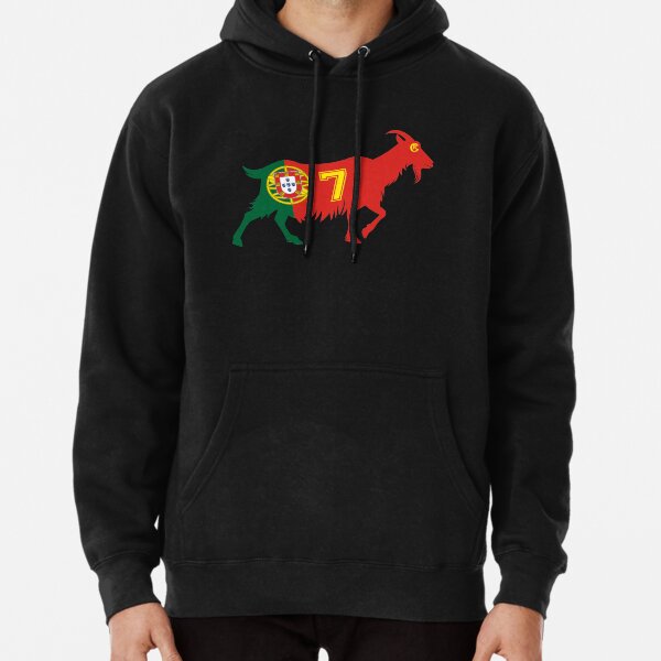 Aperçu de l'œuvre Portugal 7 GOAT Cristiano Ronaldo créée et vendue par goatshirt.