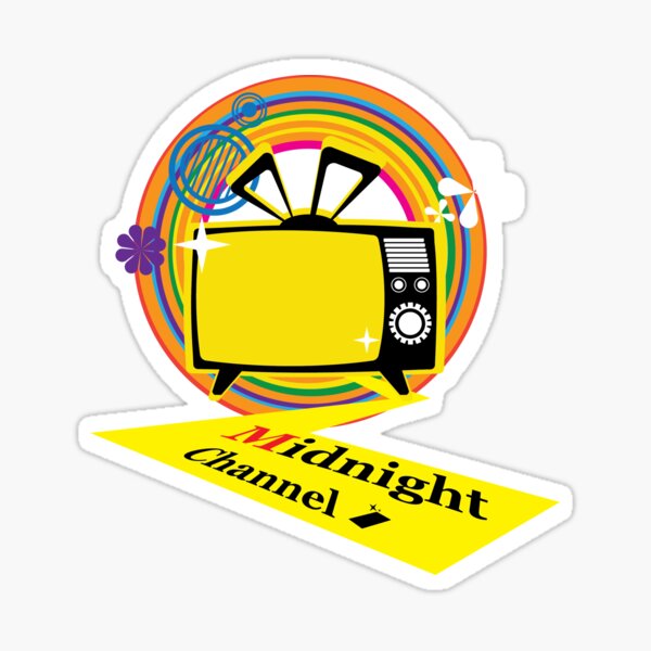 midnightchannel4 Sticker