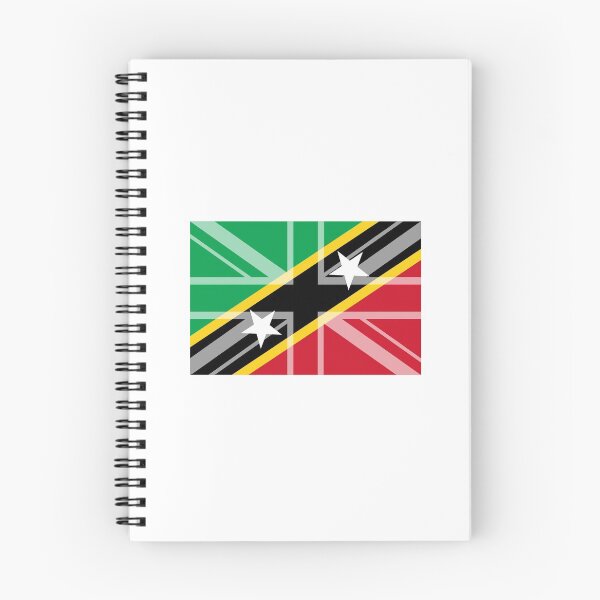 Item preview, Saint Kitts and Nevis UK Flag Immigration Nationality Design designed and sold by GetItGiftIt.