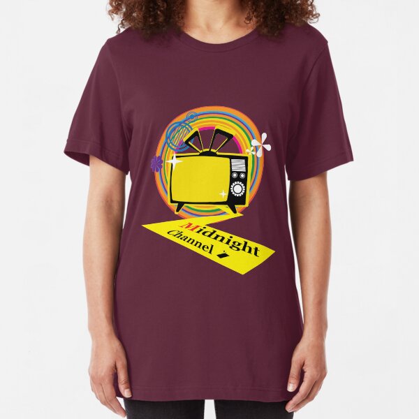 midnightchannel4 Slim Fit T-Shirt