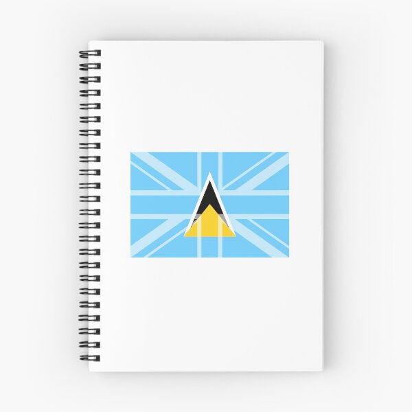 Item preview, Saint Lucia UK Flag Immigration Nationality Design designed and sold by GetItGiftIt.