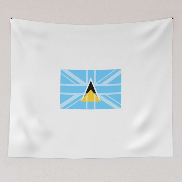 Item preview, Saint Lucia UK Flag Immigration Nationality Design designed and sold by GetItGiftIt.