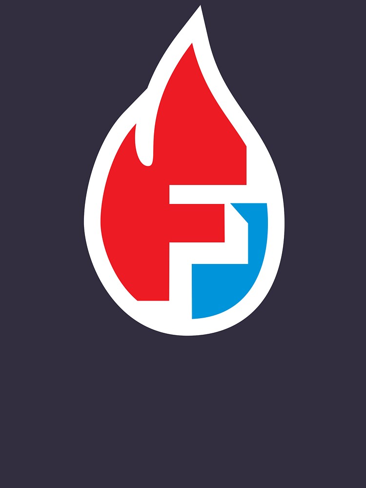 Fire Flame Superhero Letter F by DOODL