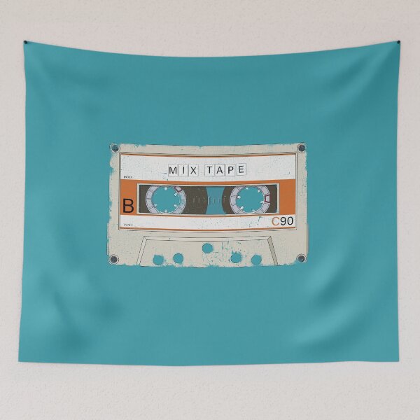 Item preview, Vintage Look C90 Cassette Mix Tape designed and sold by VintageSpirit.