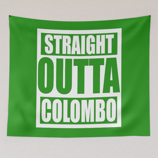 Item preview, Straight Outta Colombo TShirt designed and sold by Oles Bielienkyi.