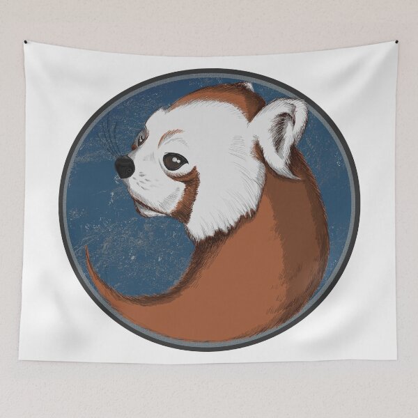 Item preview, Red Panda [Swirl] designed and sold by illustrationjw.