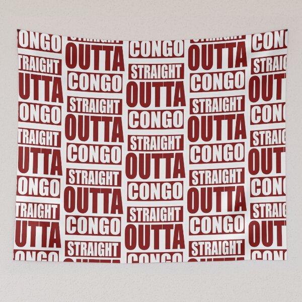Item preview, Straight Outta Congo TShirt designed and sold by Oles Bielienkyi.
