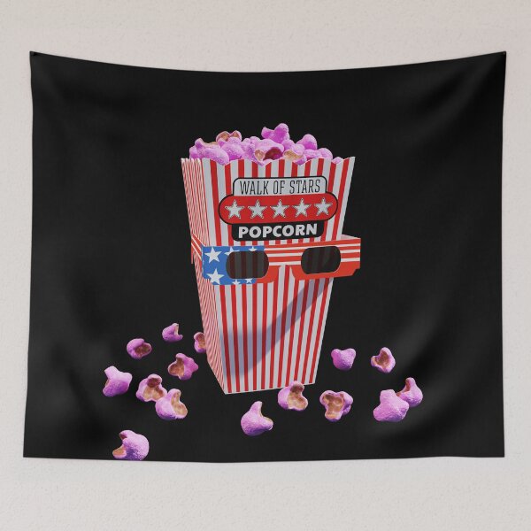 Item preview, Pink Candy Popcorn and 3D Movie glasses designed and sold by PopAlien.