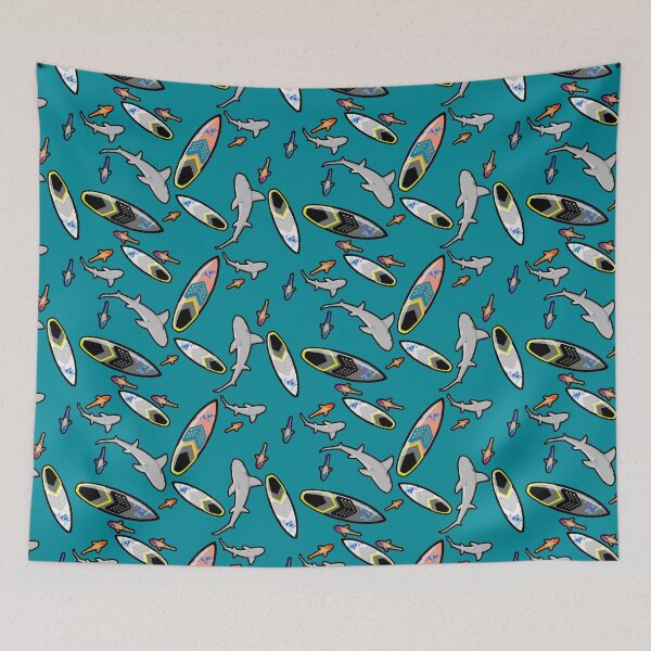 Item preview, Surfboard Shark Party designed and sold by Shaun Hume.