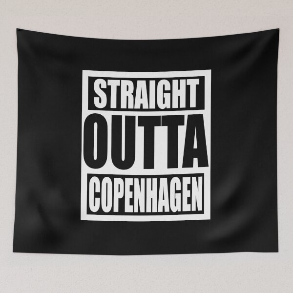 Item preview, Straight Outta Copenhagen TShirt designed and sold by Oles Bielienkyi.