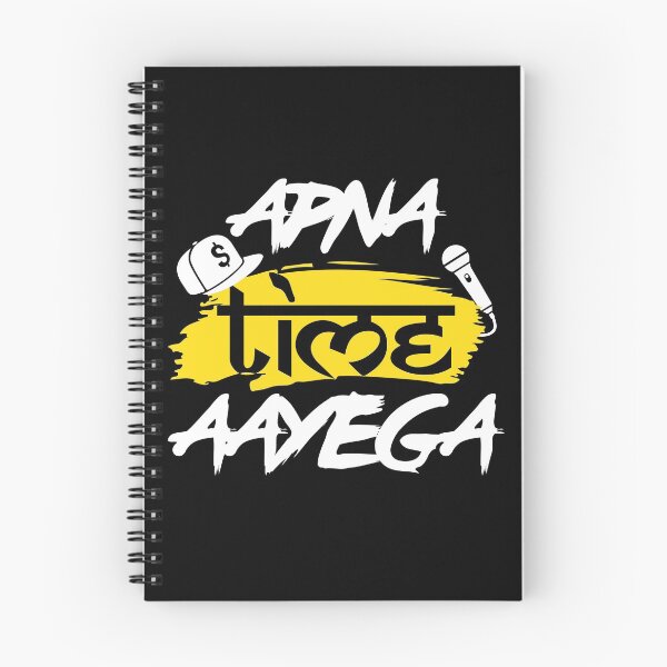 Item preview, Apna Time Aayega Bollywood Hindi Quote designed and sold by alltheprints.