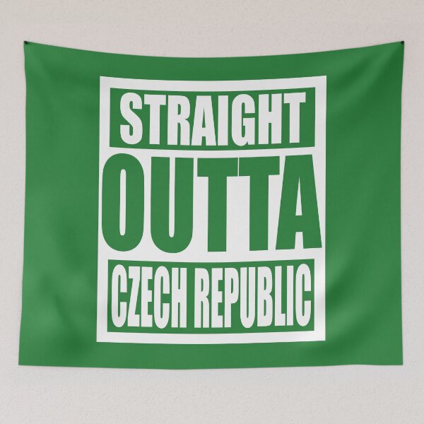 Item preview, Straight Outta Czech Republic TShirt designed and sold by Oles Bielienkyi.