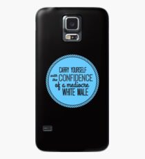 Vertrauen eines mittelmäßig weißen Mannes Hülle & Klebefolie für Samsung Galaxy