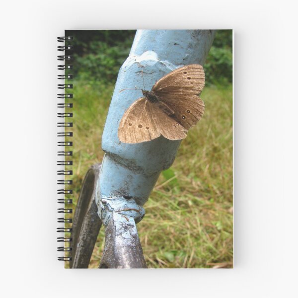 Item preview, Ringlet Butterfly on pitch fork, Bonny Wood designed and sold by wiggyofipswich.
