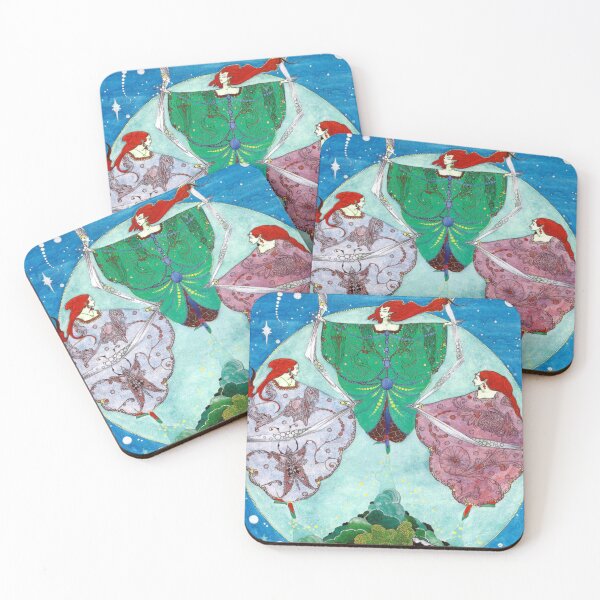Item preview, The Elf Hill - Harry Clarke designed and sold by forgottenbeauty.