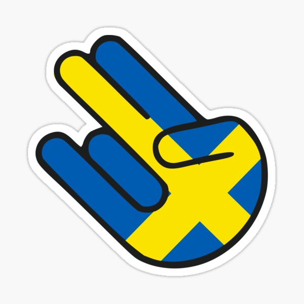 Shocker Hand Geste Sticker