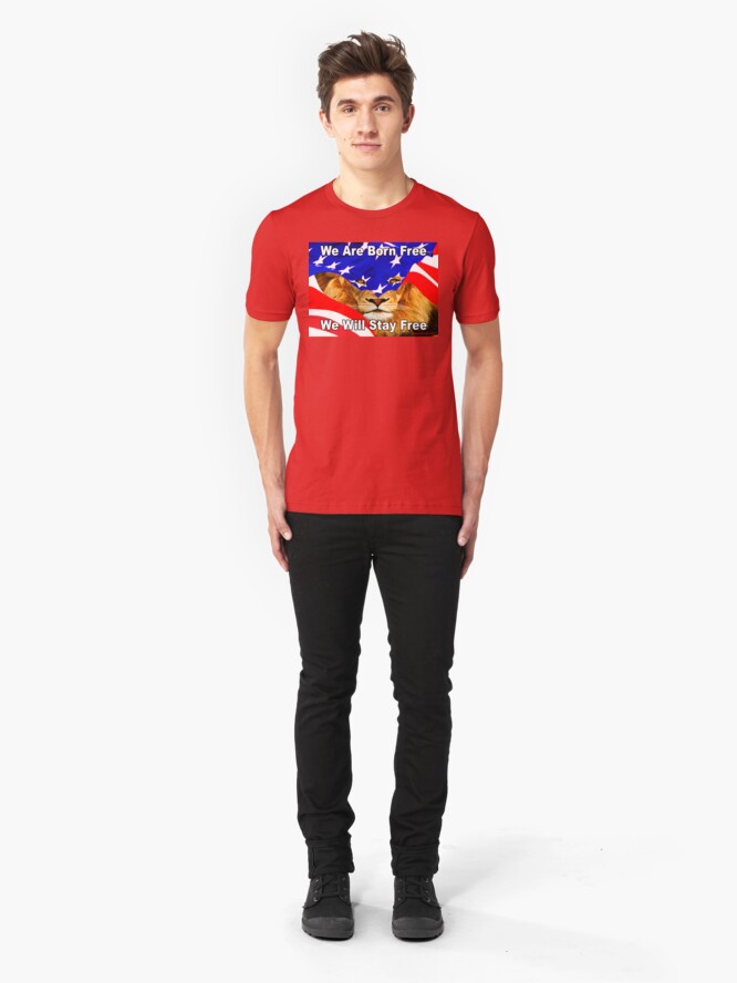 Alternate view of State of the Lion Slim Fit T-Shirt