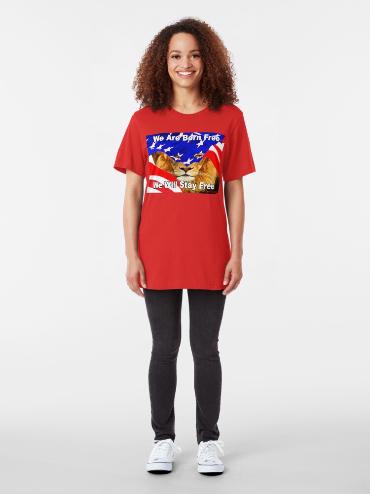 Alternate view of State of the Lion Slim Fit T-Shirt