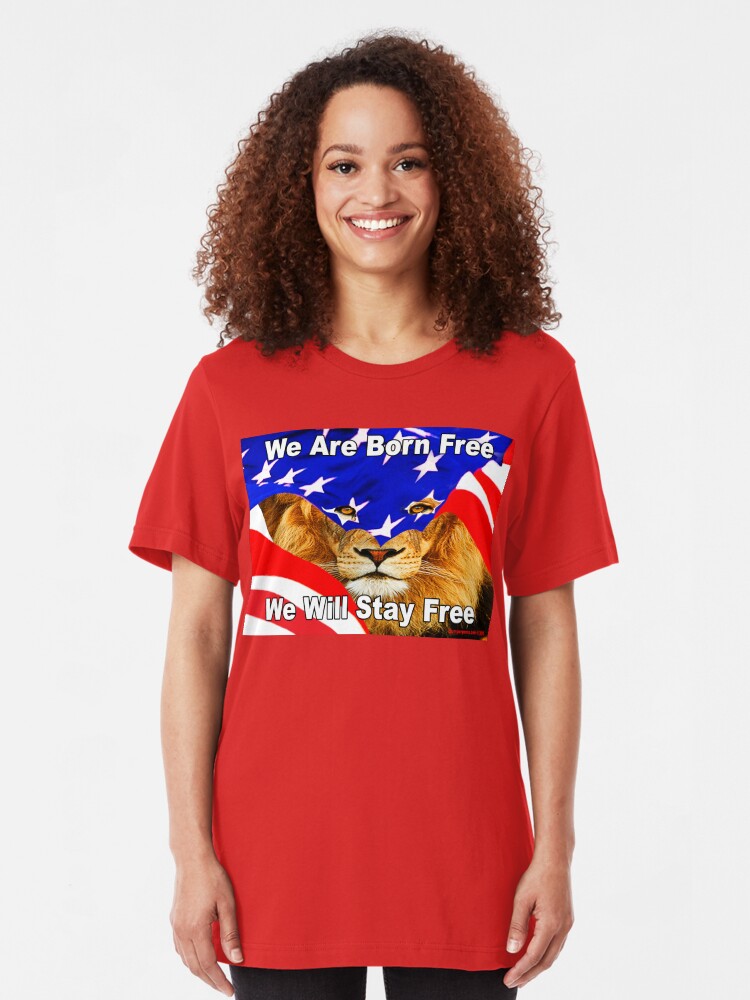 Alternate view of State of the Lion Slim Fit T-Shirt