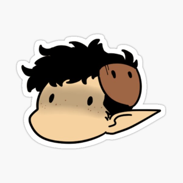 Paddock Whitlaw Chibi Sticker