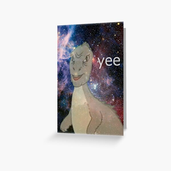 Cosmic Yee Greeting Card