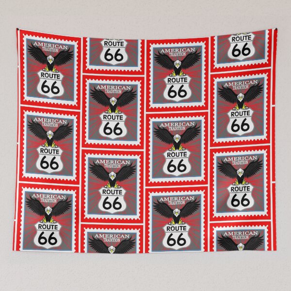 Artikelvorschau, Route 66 American Tradicion, Schild Route 66 entworfen und verkauft von TIXLIFE.