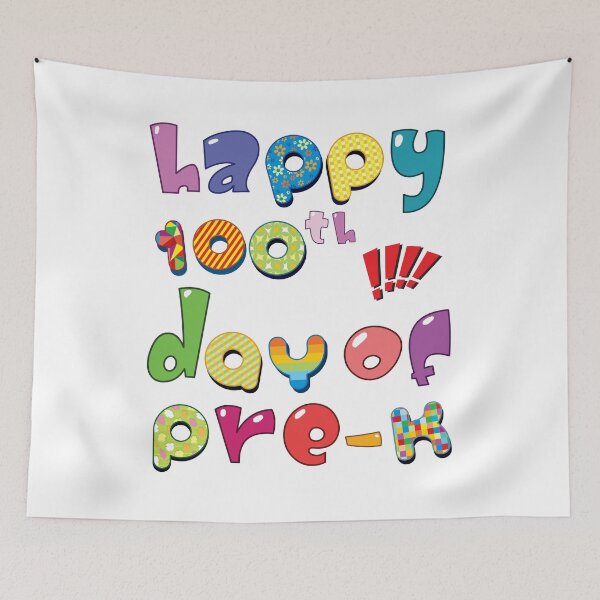 Item preview, Happy 100th Day of Pre-K School Teacher Gifts designed and sold by Seas Wanda.