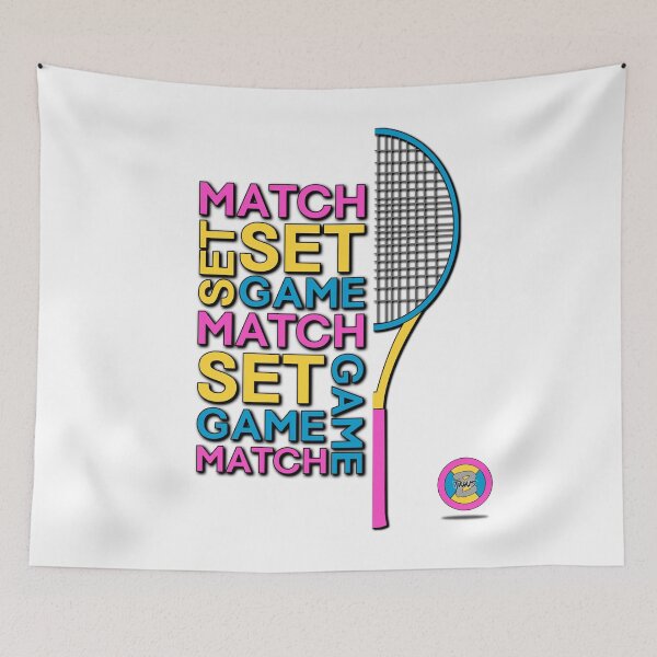 Item preview, Game Set Match Tennis Design for Women BTNNS designed and sold by surfingfun.