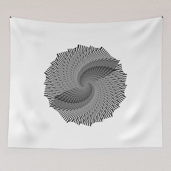 Item preview, Abstract Black & White Fractal 21819 designed and sold by mandalafractal.