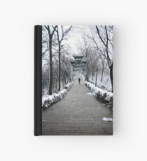 Lonely footsteps Hardcover Journal