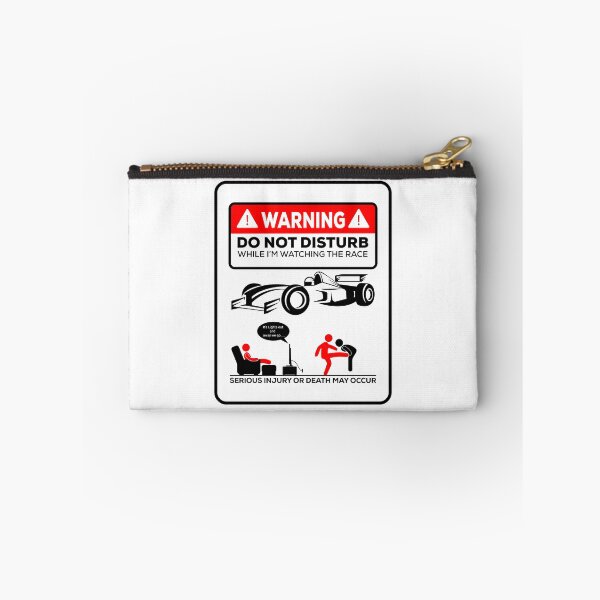 Item preview, Warning while I'm watching f1 designed and sold by Keyur44.