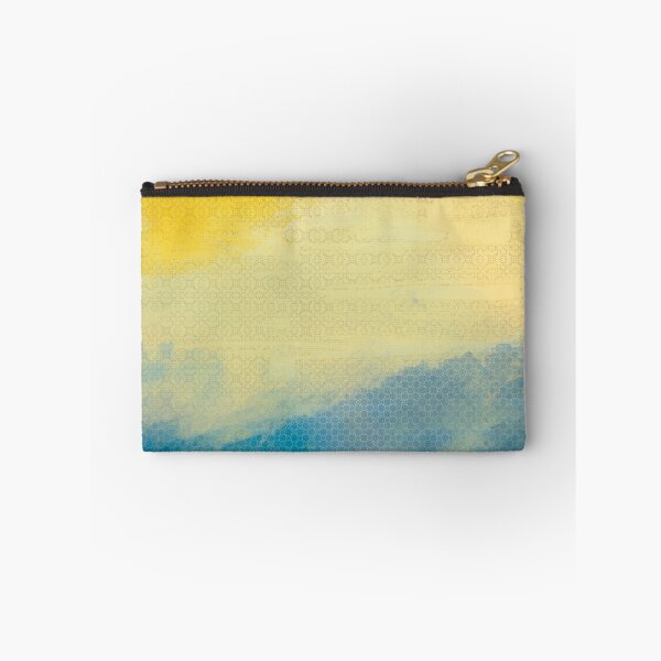 Item preview, Painted Dream Mist over Dusk on yellow and blue, detail designed and sold by NoaaDesign.
