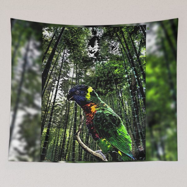 Item preview, Green Parrot  designed and sold by interocitore.